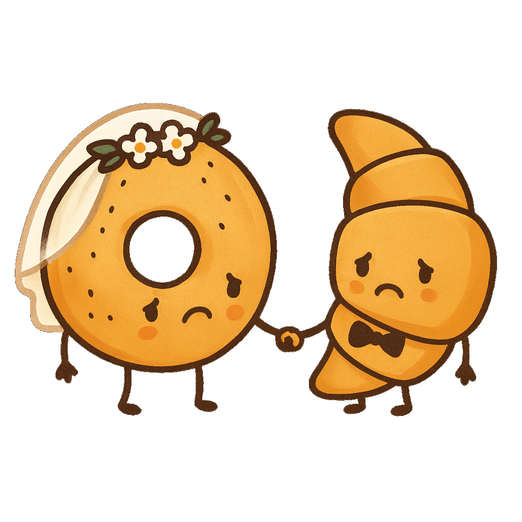 Sad logo of the wedding.