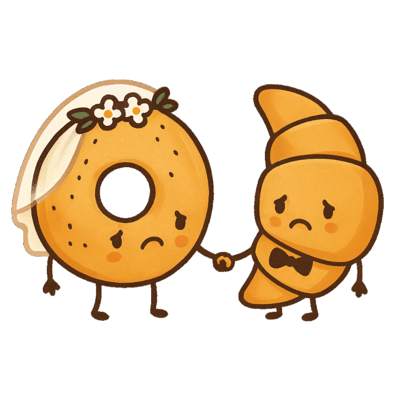 Sad logo of the wedding.